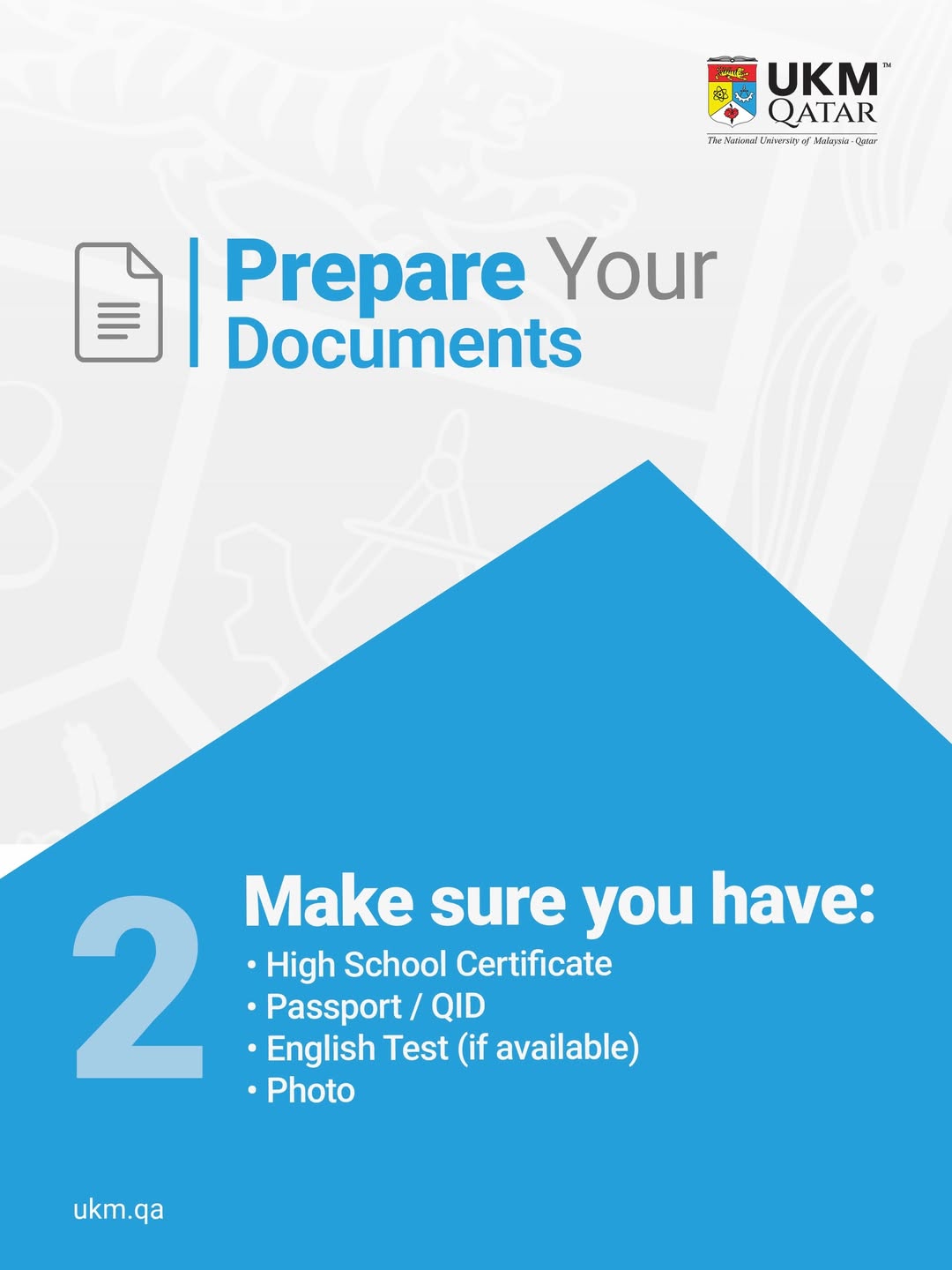 Apply in 4 Simple Steps!Ready to start your journey with UKM Qatar Applying has never been easie (2)
