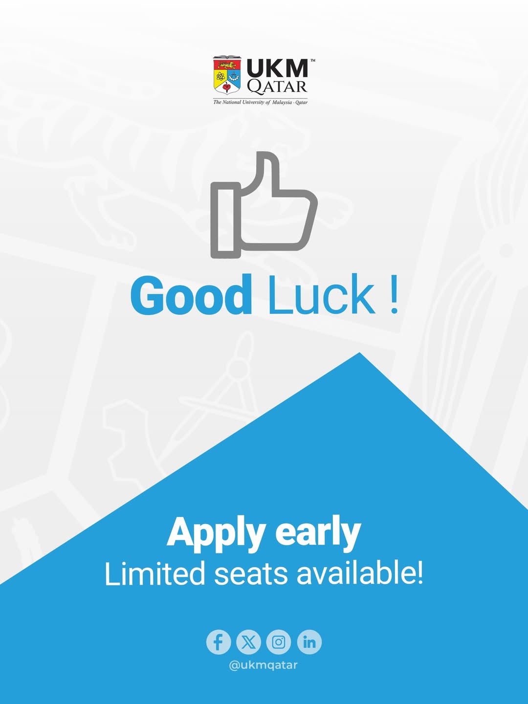 Apply in 4 Simple Steps!Ready to start your journey with UKM Qatar Applying has never been easie (5)